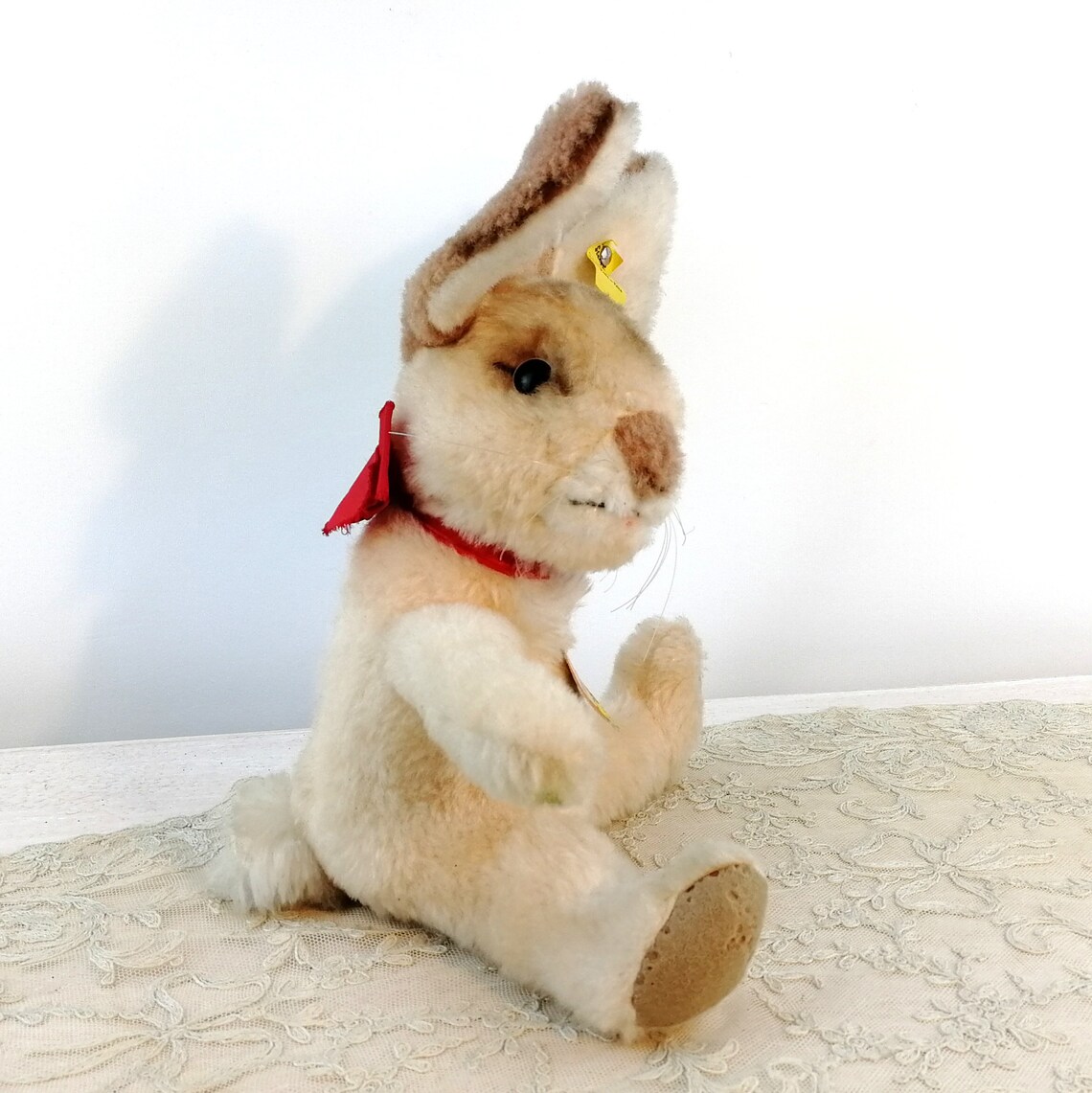 Steiff sitting rabbit all IDs 10 inches 1969 to 1974 | Etsy
