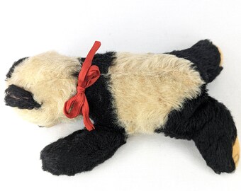 シュタイフ フロッピーパンダベア 7インチ 横たわって眠る