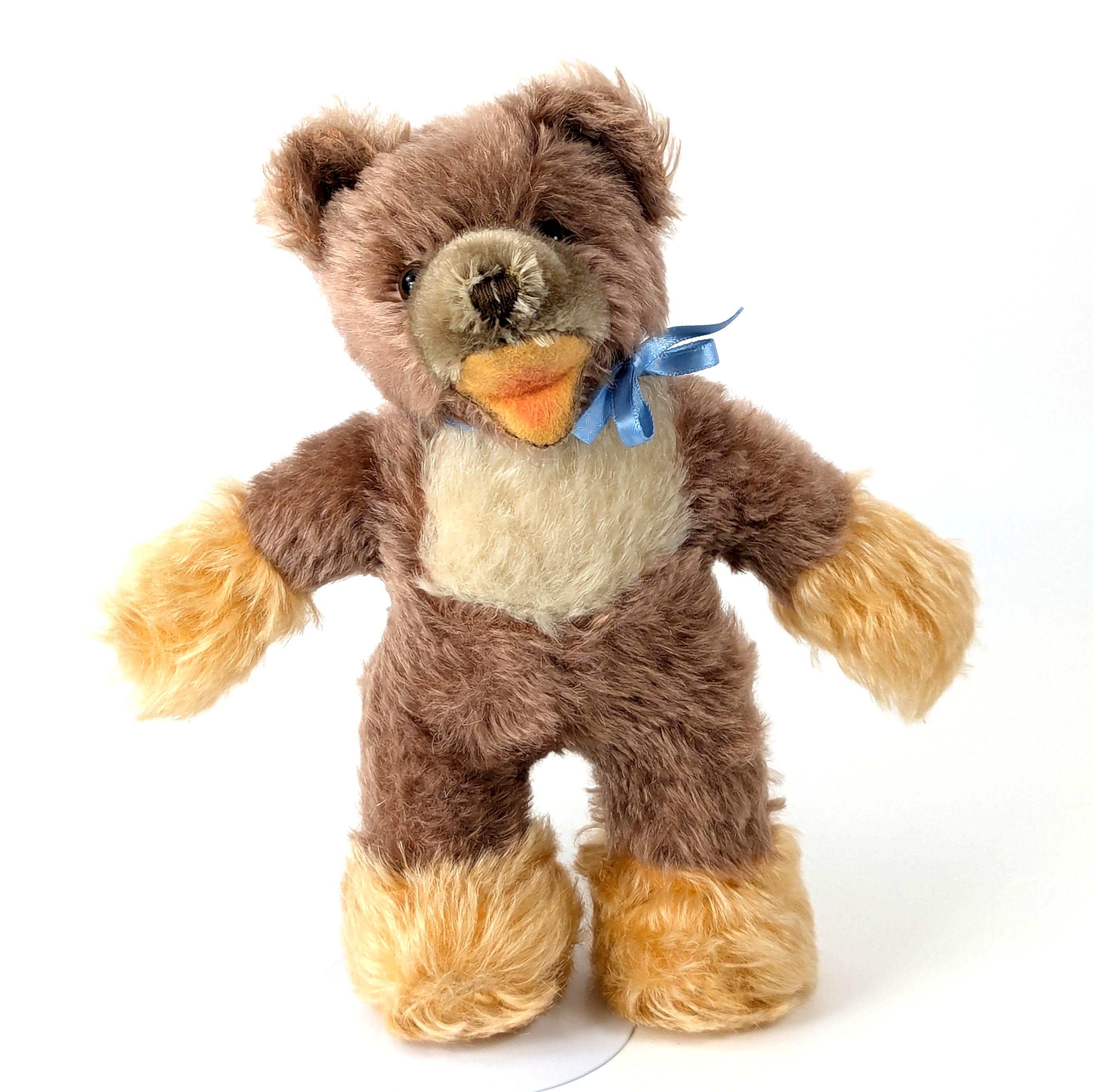 Steiff Lully Baby Bear 8 Inches With Squeaker Vintage 1966 to 1977