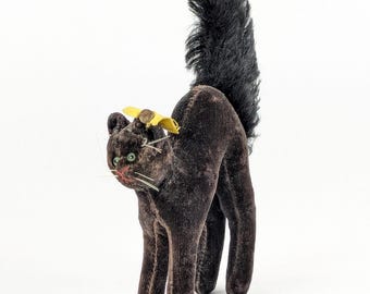 シュタイフ ブラック トム キャット ID 付き 最大 9 インチ
