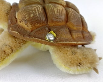 Steiff Turtle Slow With Button Smallest 1969 to 1975 Vintage Etsy