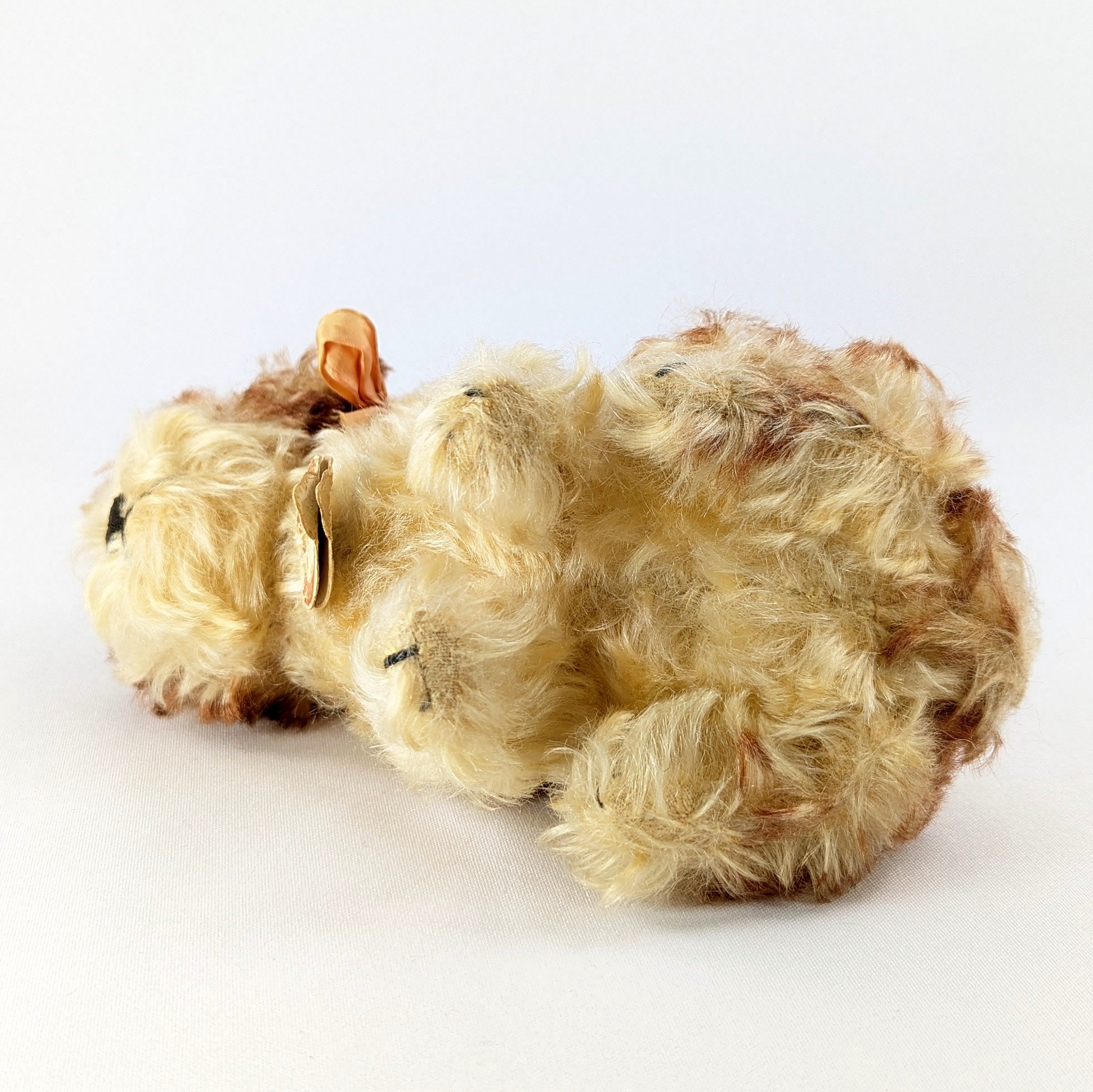 Steiff Puppy Dog Molly large 10 inches sitting vintage 1949