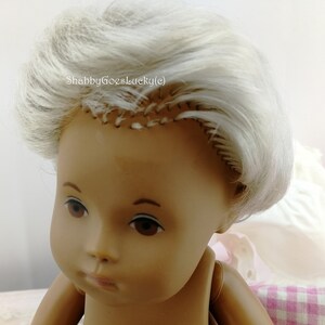 Sasha Baby Doll white blond 12 inches in original basket 1978 by Trendon Ltd image 4