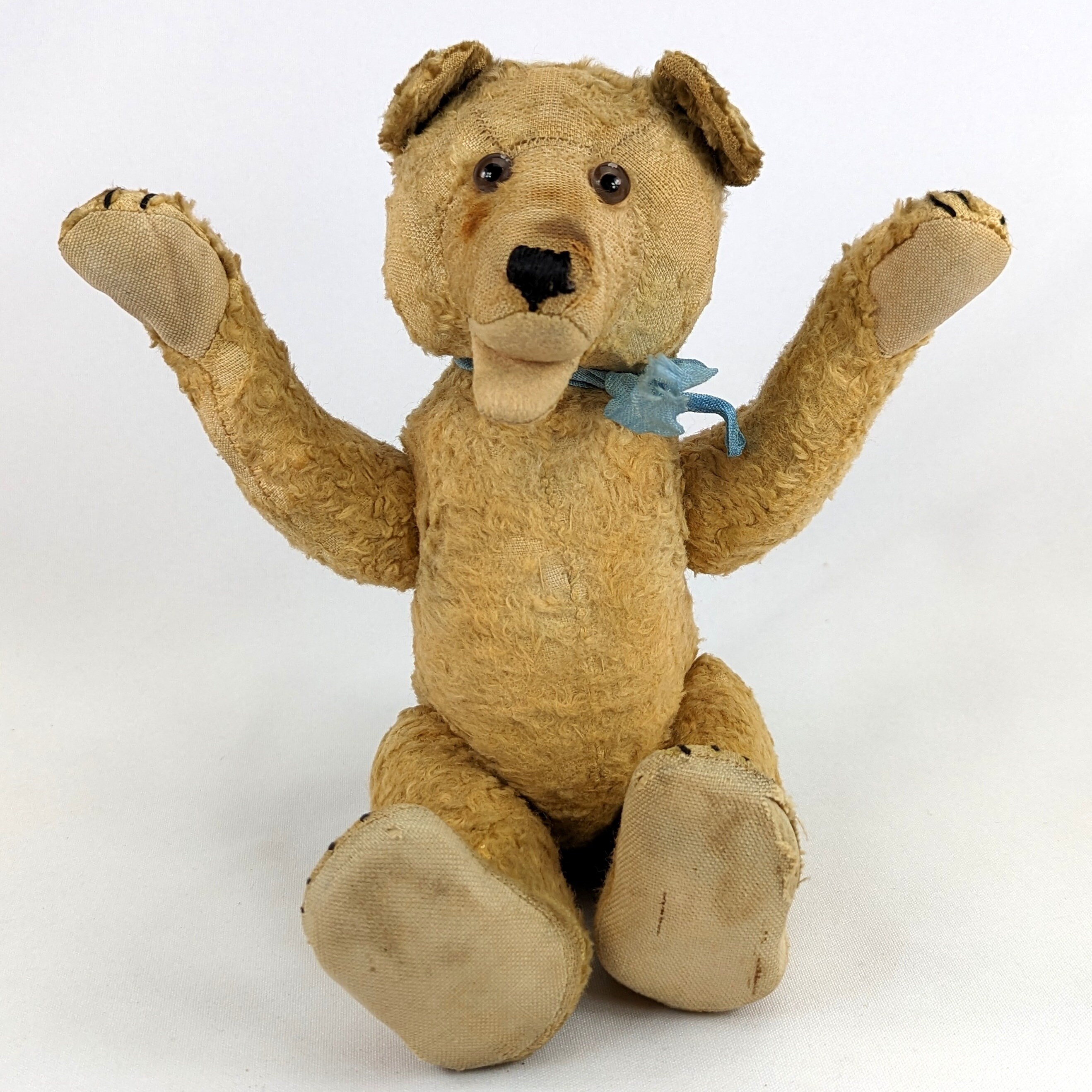 シュタイフ テディベア ヴィンテージ 1930年代初頭 ウール ぬいぐるみ