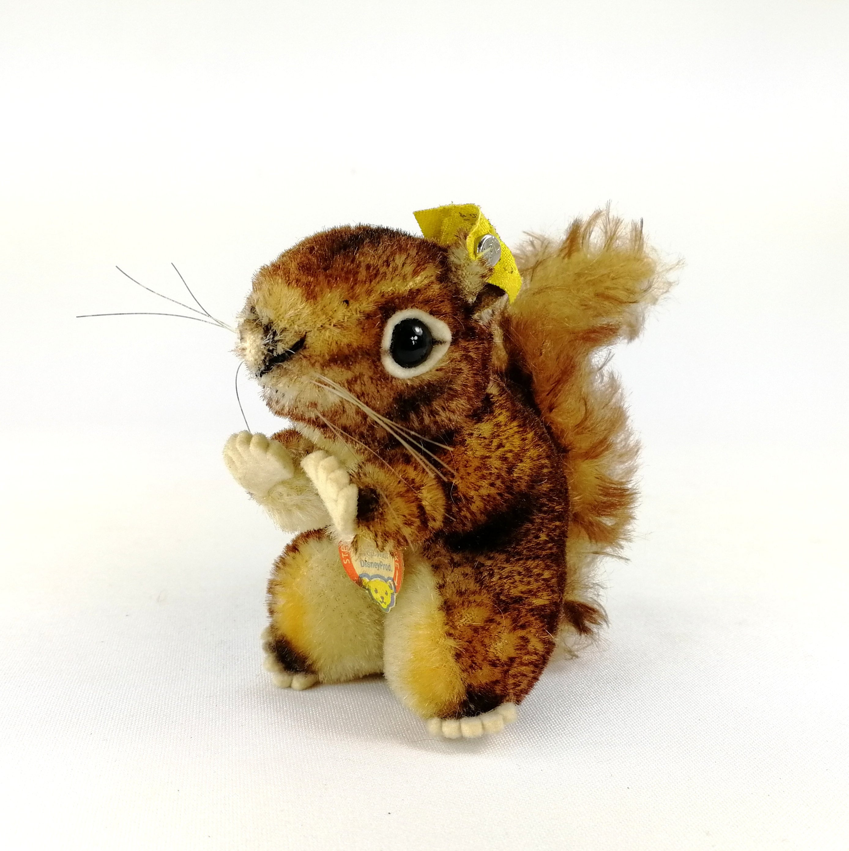 Steiff Squirrel Perri All Ids Vintage 1965 to 1967 Smallest