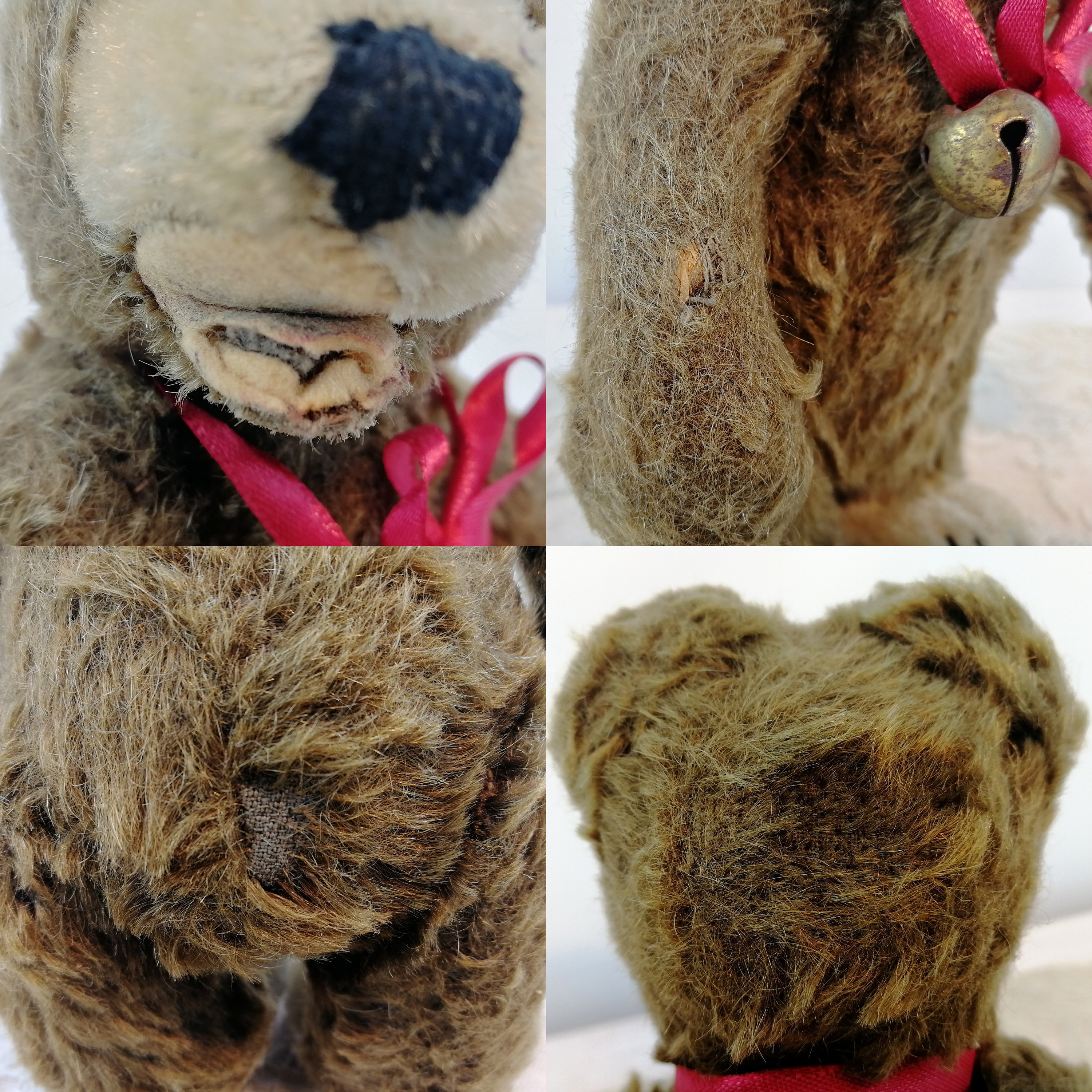 シュタイフ テディベア ベビー 9インチ ヴィンテージ 1949～1957年製