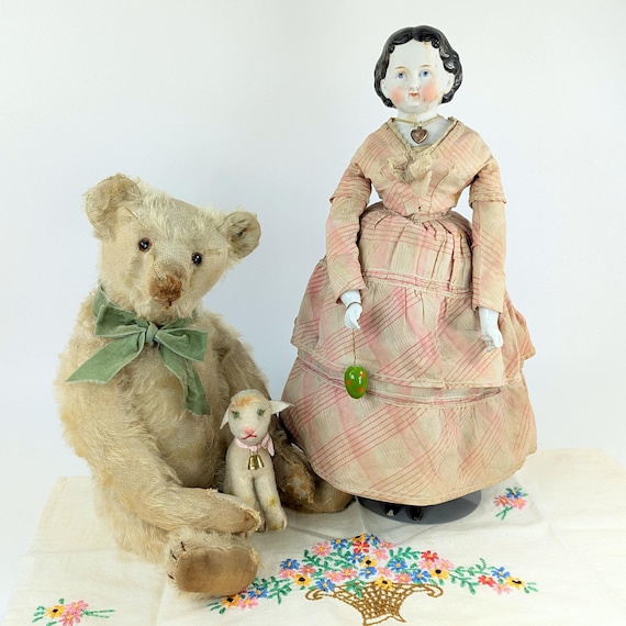 Ours Steiff 1930 – 30 Cm – Blond – Bouton D'or Dans L'oreille – État Rare