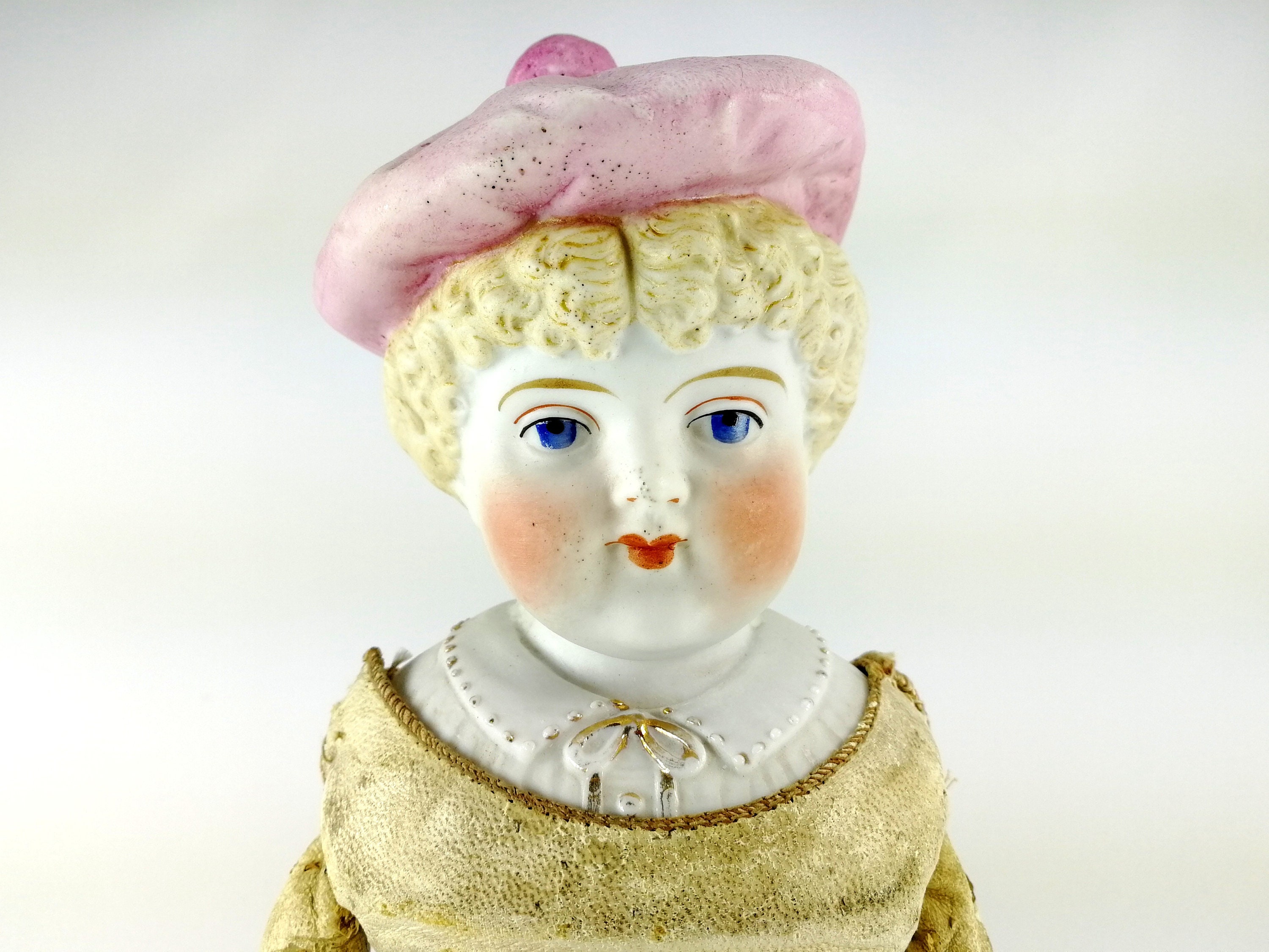 Hertwig ヘルトヴィヒ アンティーク ビスクドール バニー 兎 白うさぎ