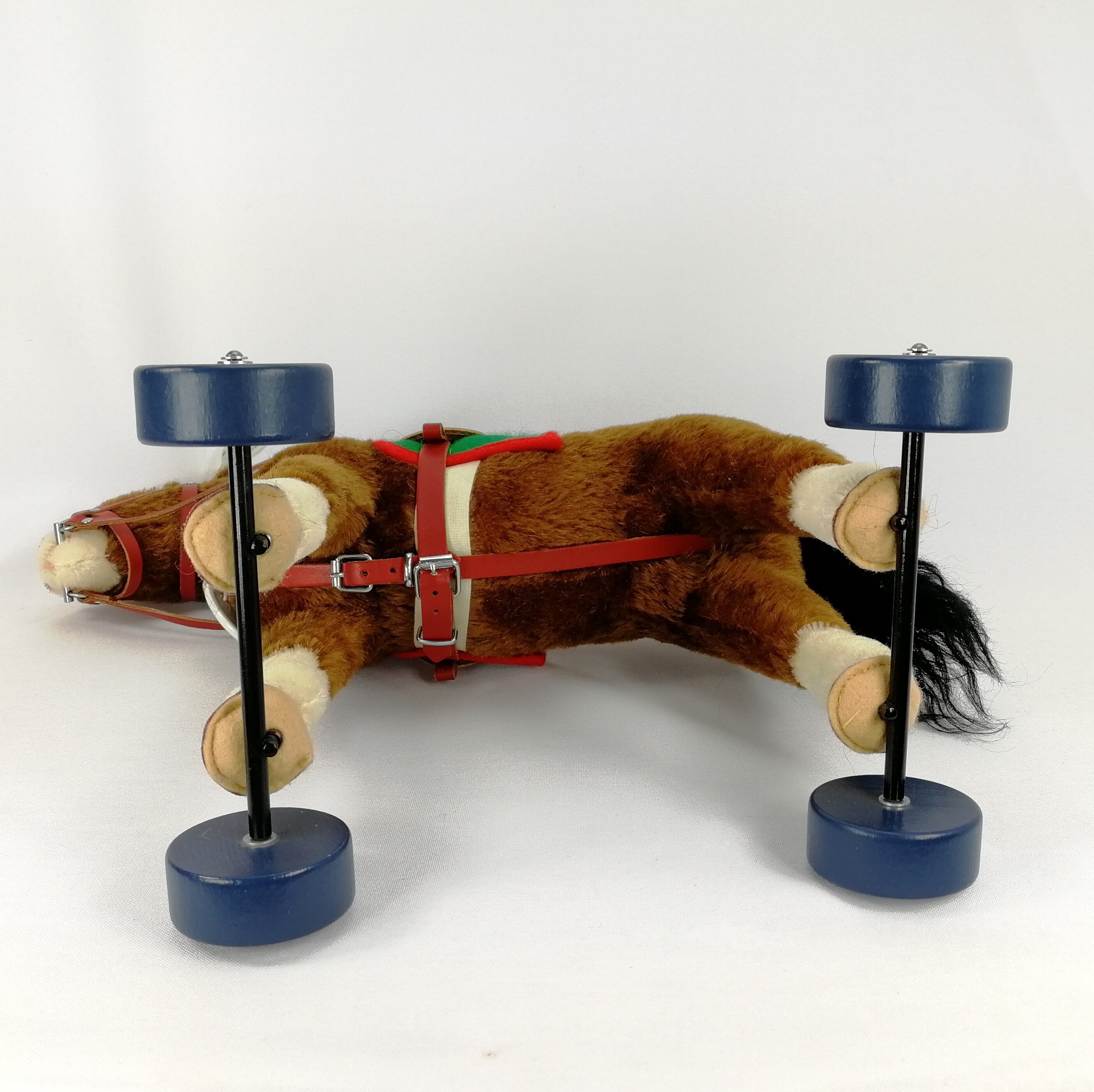 Steiff 1929 Horse on Wheels Mint in Box 1998 Produced Vintage