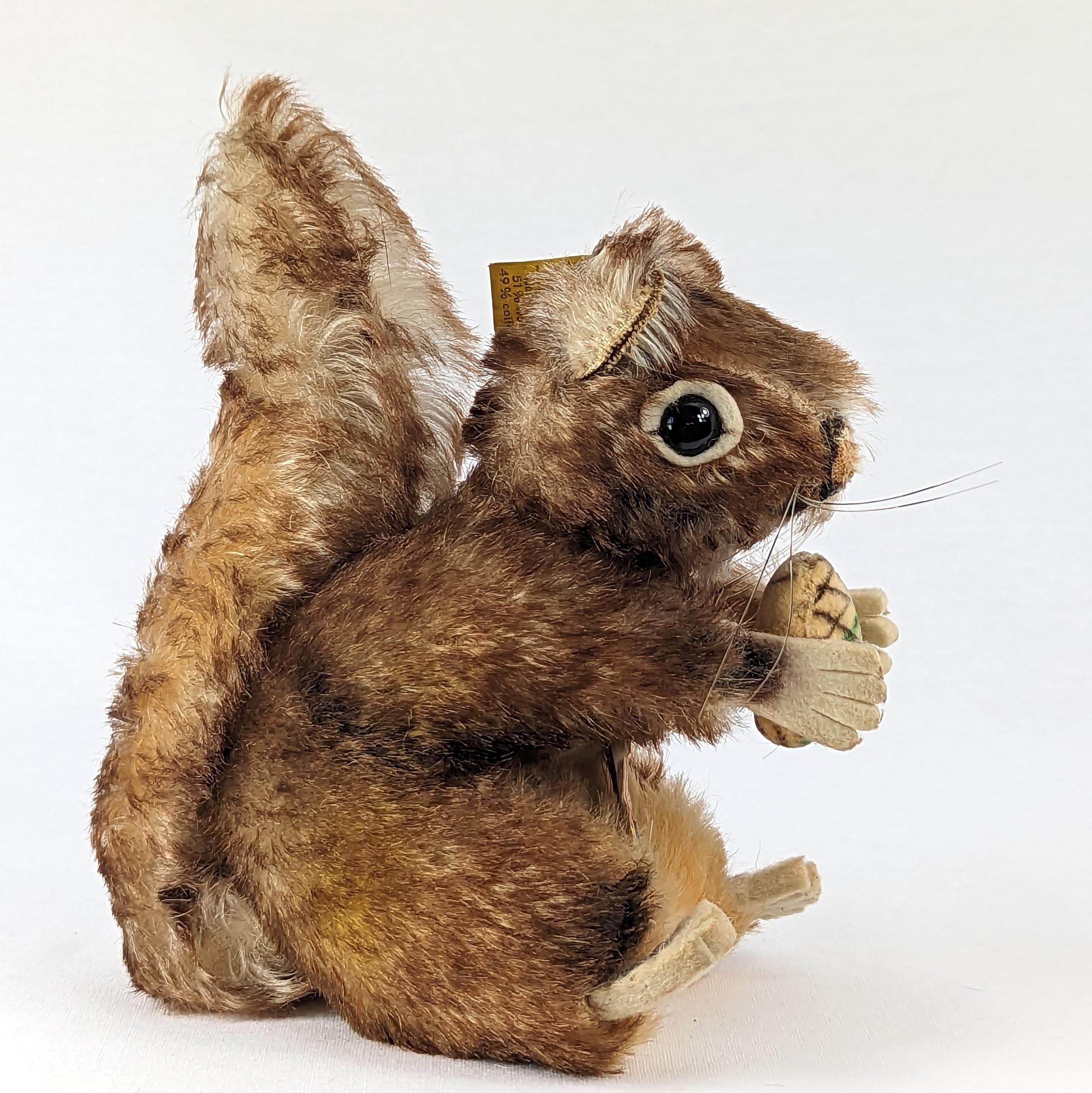 Steiff Squirrel Perri All Ids Vintage 1968 to 1980 Produced 6