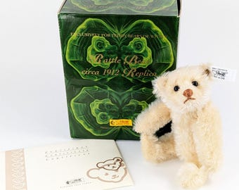 1997 Steiff Christmas Tree Bear Limited Edition Ornament EAN