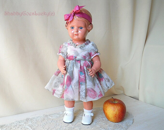 Schildkröt Doll Turtle Mark Inge, Old German Vintage 1935 52 Celluloid