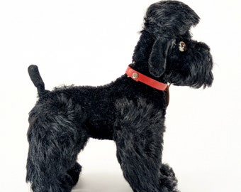 シュタイフ プードル スノビー ブラック 全ID 6インチ ヴィンテージ