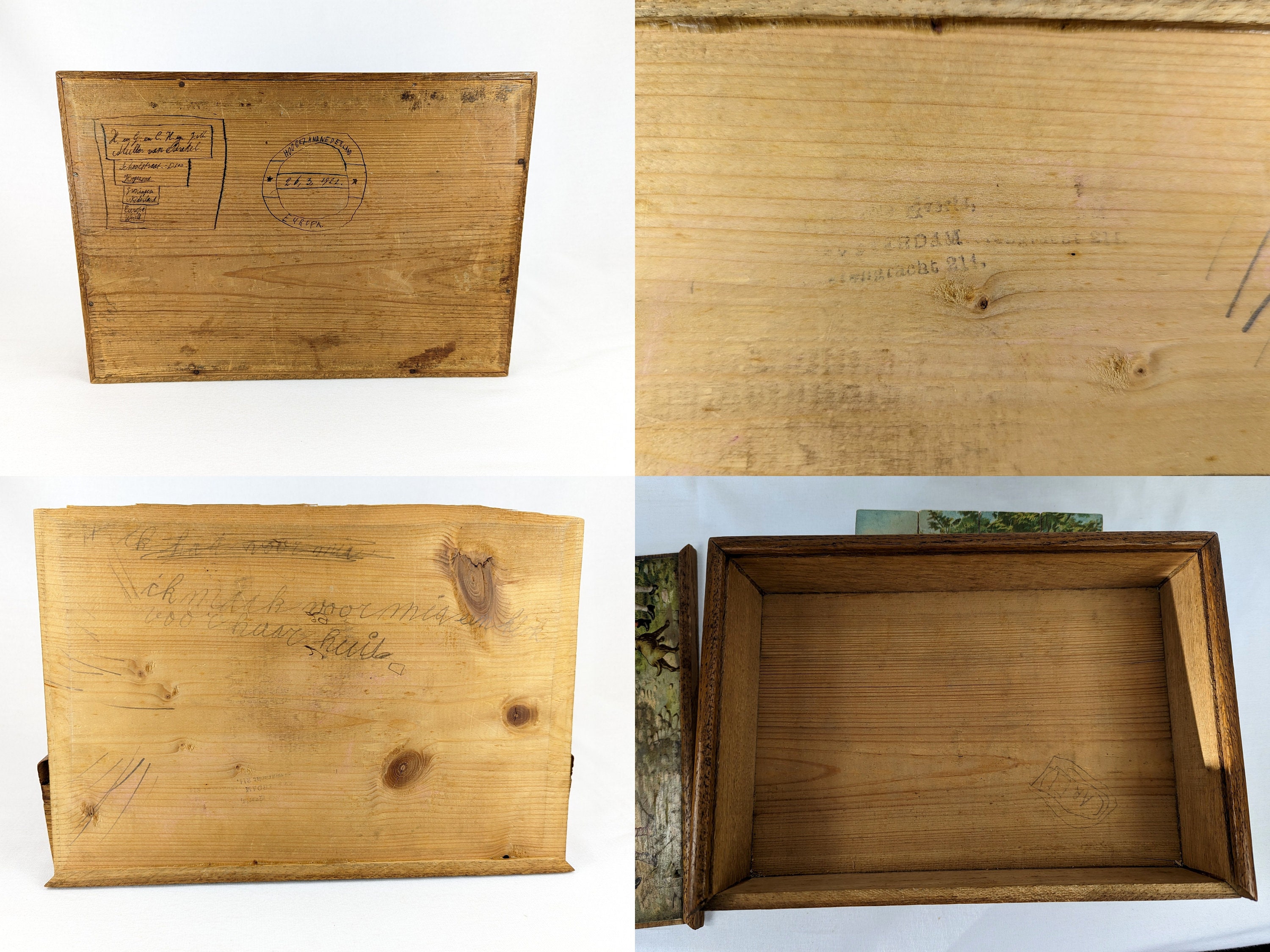 昭和レトロ 木製 パズルビルディングブロック アンティーク 1920 年代