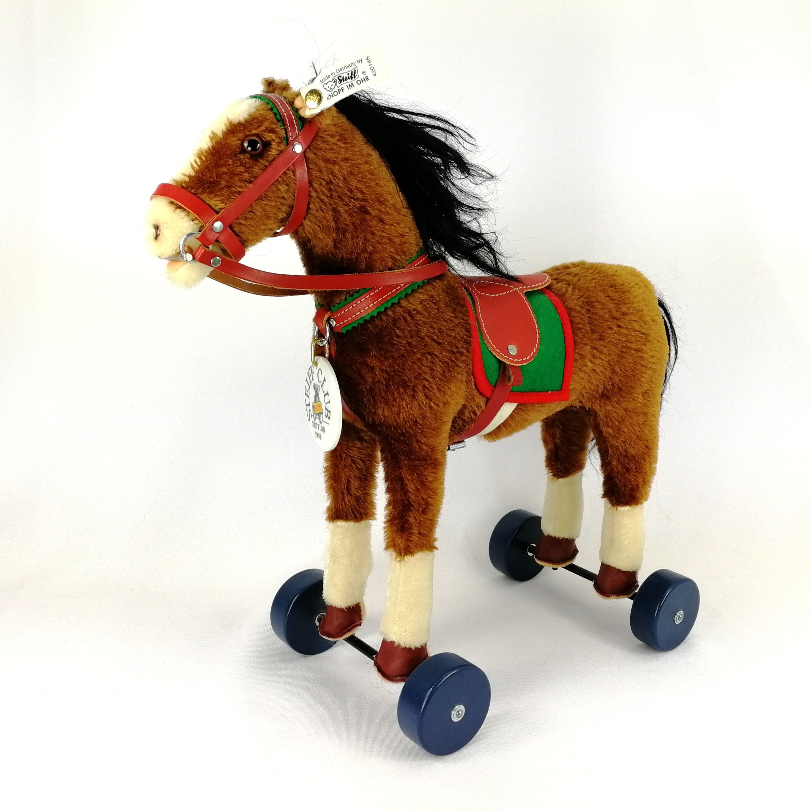Steiff Horse on wheels シュタイフホースオンホイール