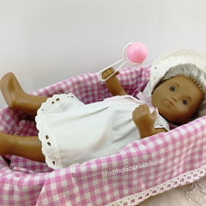 Sasha Baby Doll white blond 12 inches in original basket 1978 by Trendon Ltd image 5