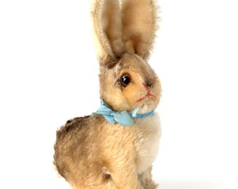 Steiff Bunny Rabbit Sonny with Original Bow midi 8 inches vintage 1964