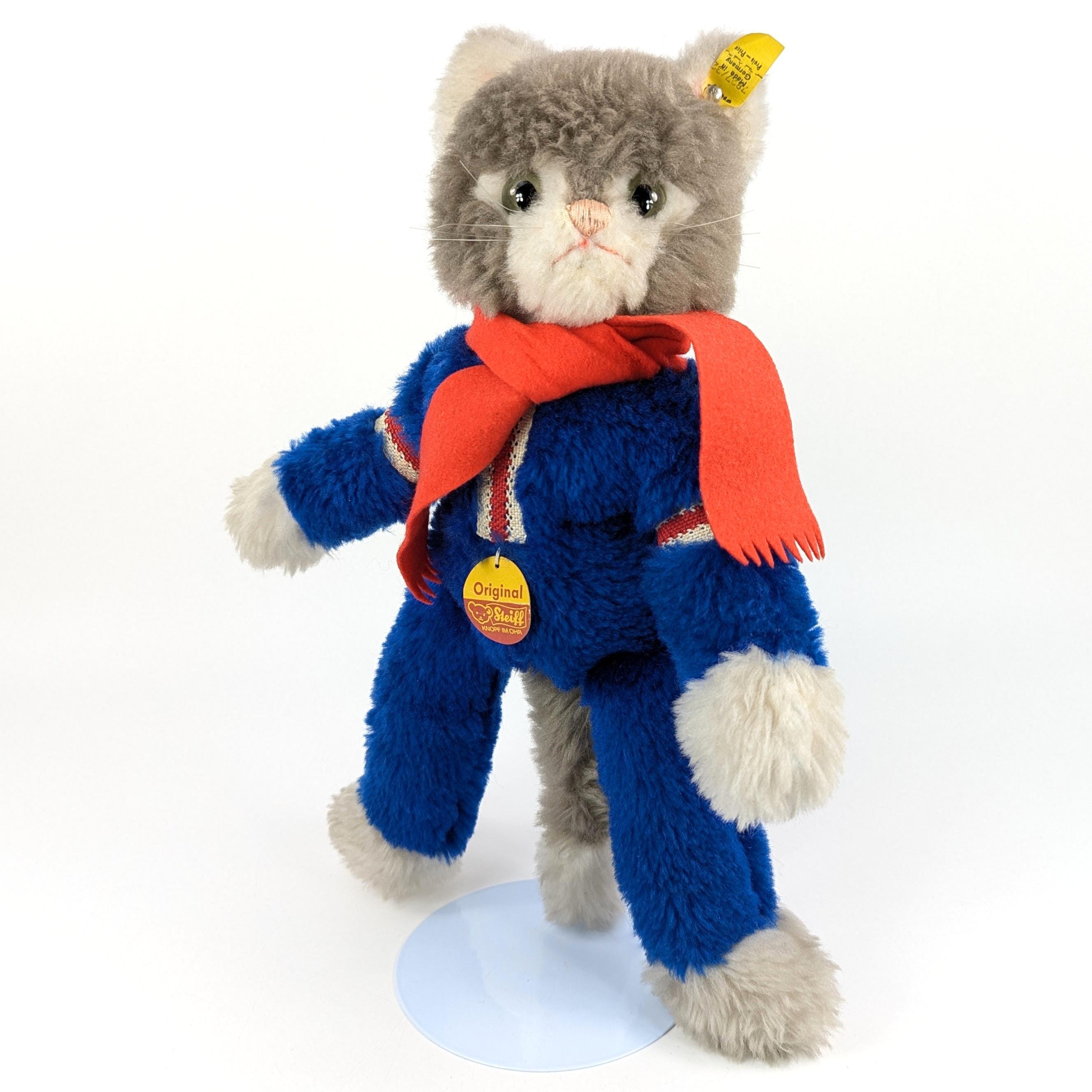 Steiff Dangling Tom Cat With All Ids 13 Inches Vintage 1972 to