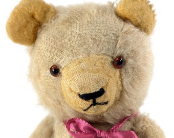 Ancien Ours En Peluche - Allemagne 1950-60 - 50 Cm - Rare