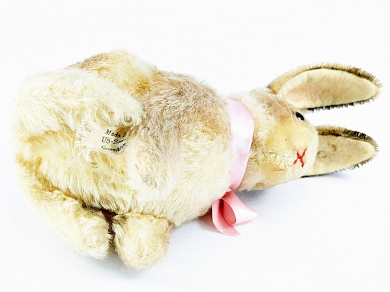 Steiff Rabbit Proto Sonny With US Zone Tag Largest Sitting 7