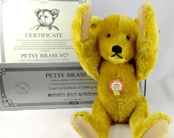 Steiff　シュタイフ　テディベア　1927年 petsy Steiff Teddy Bär Petsy 1927 mint in Box 14 Zoll Vintage