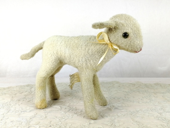 vintage steiff lamb
