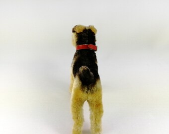 アンティーク ヴィンテージ テリア シュタイフ アンティーク シュタイフ エアデールテリア Steiff Terry 8cm