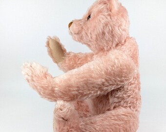 Steiff Teddy Rosé 2005 Festival Bear all IDs 17 Zoll Rosa Vintage