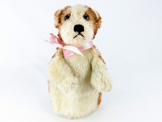 アンティーク】シュタイフ 犬のぬいぐるみ Molly Puppy Steiff