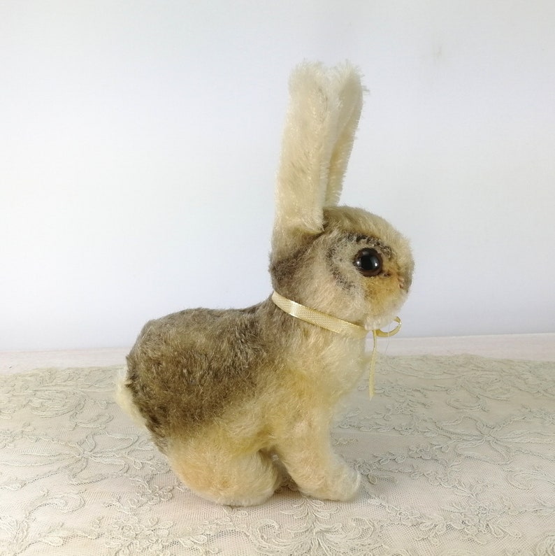 Steiff Bunny Rabbit Sonny with button midi 8 inches vintage 1968 to 1976 image 7