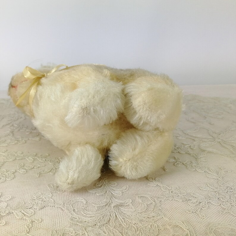 Steiff Bunny Rabbit Sonny with button midi 8 inches vintage 1968 to 1976 image 10