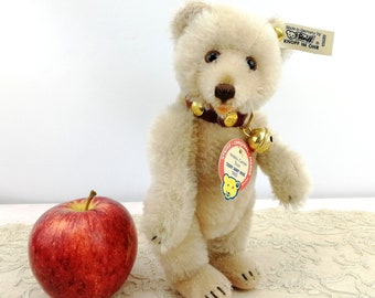 Steiff teddy baby Rose only 1990 ltd. edition 7 one half inches with IDs
