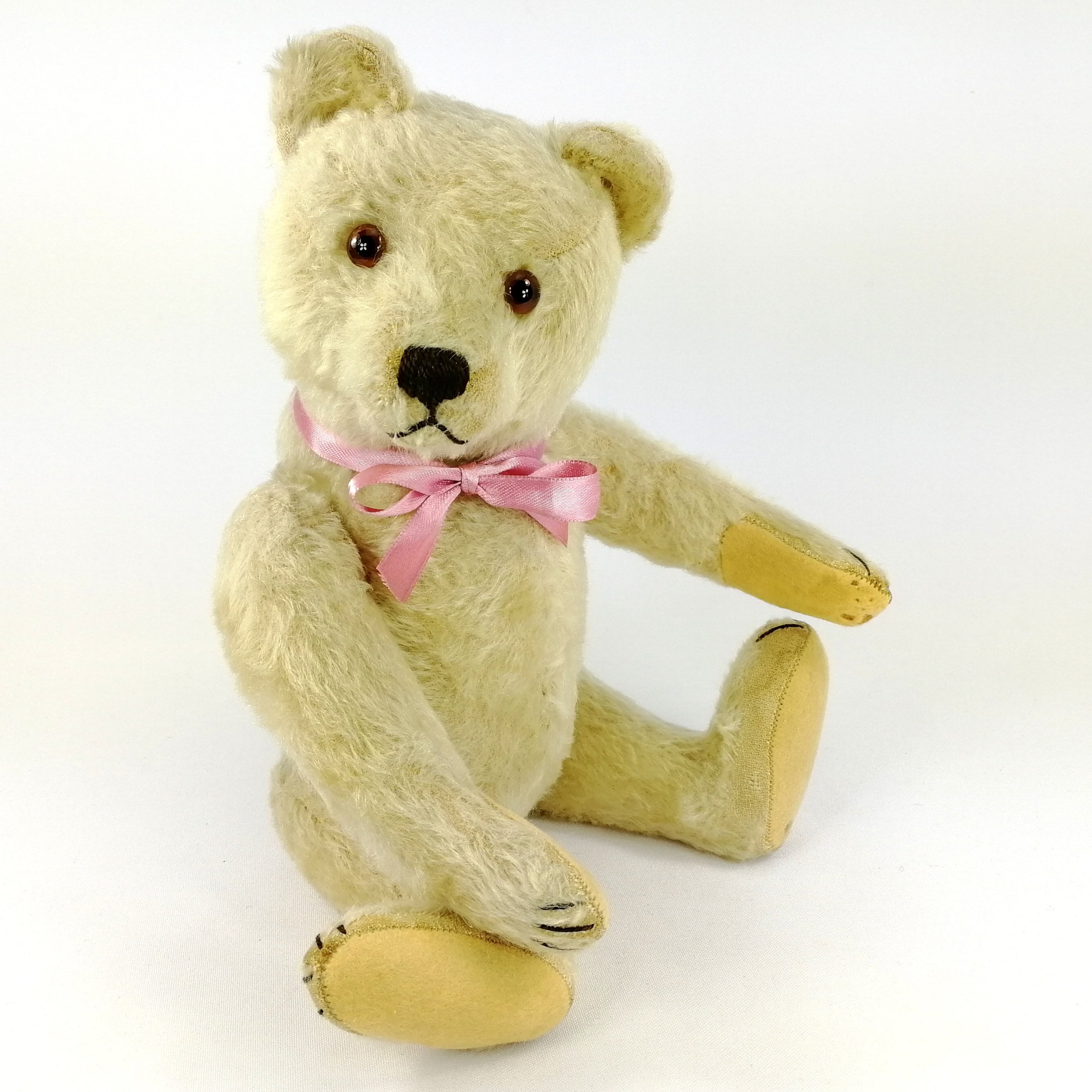 【美品】Steiff Platinum Paper Teddy bear 美品】Steiff Platinum Paper Teddy bear
