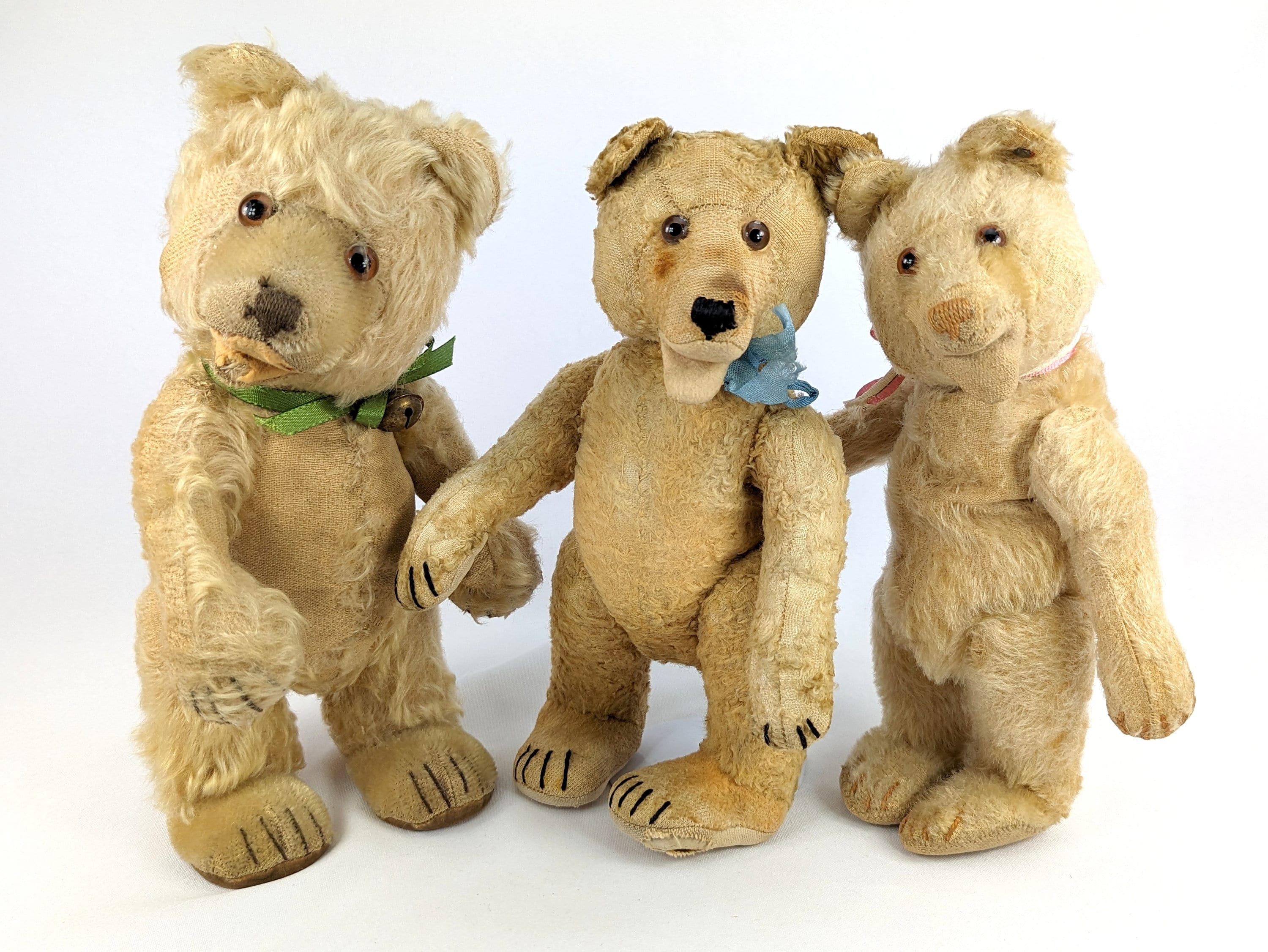 シュタイフ テディベア ヴィンテージ 1930年代初頭 ウール ぬいぐるみ