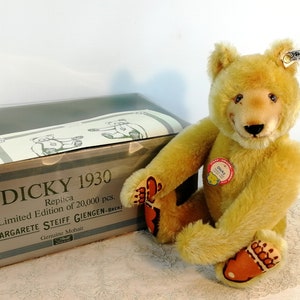 Steiff bear 1985 - Etsy 日本