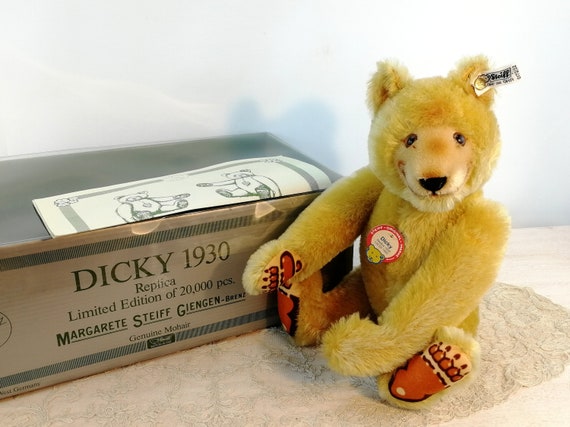 steiff dicky 1930 replica