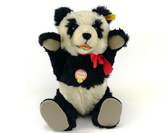 Steiff Panda Bear 1938 Replica All Ids Vintage 1992 to 1998 Made 14 Inches - Etsy UK Steiff Panda Bear 1938 Replica All Ids Vintage 1992 to 1998 Made 14 Inches - Etsy UK