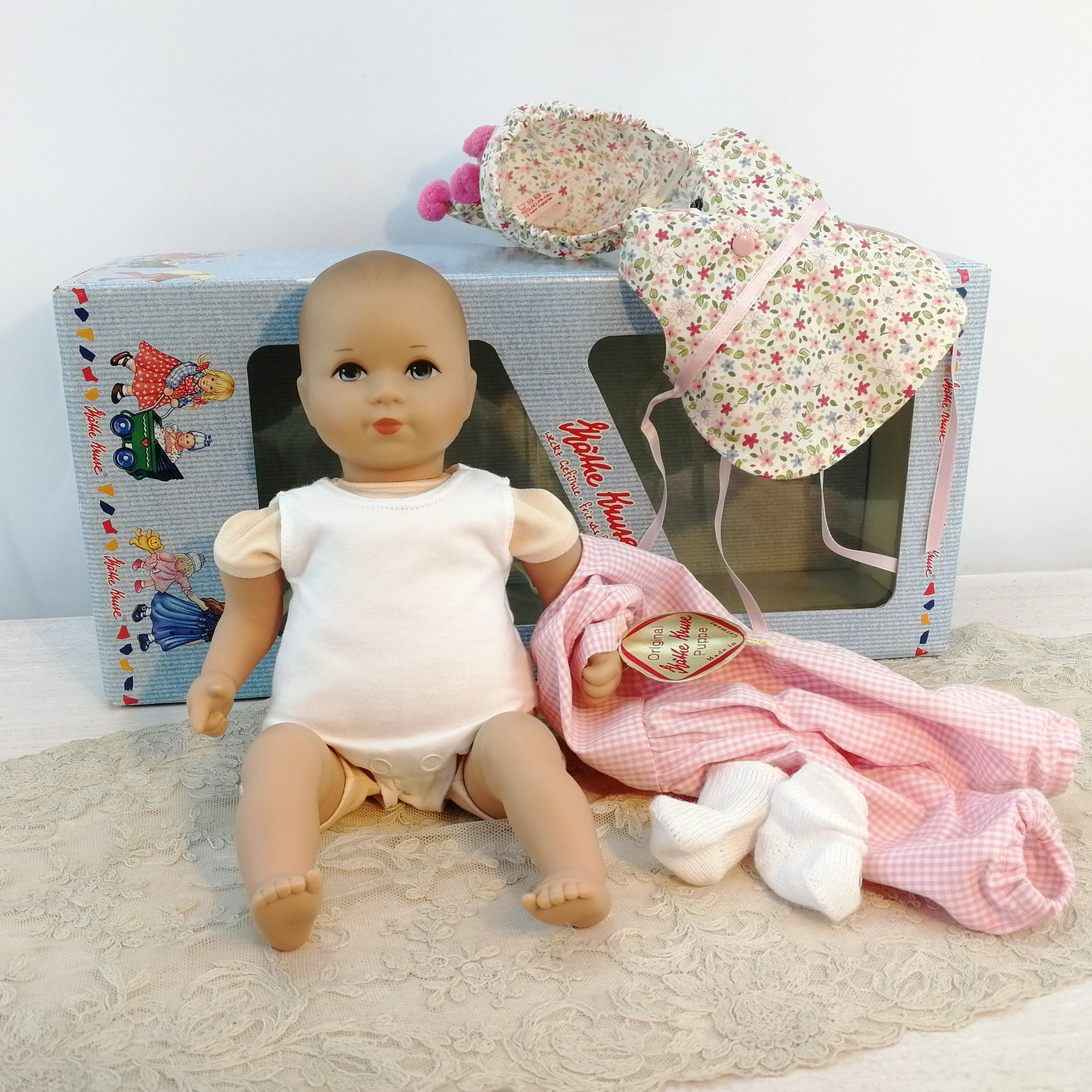 本当に信頼出来る商品 Kathe Kruse Mini Bambina Mib 12 Inches Vintage - Etsy Hong Kong 抱き人形、ベビー人形
