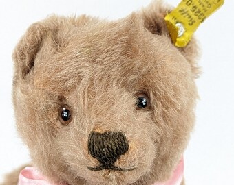 Steiff Teddy Bear With Ids 10 Inches Vintage 1965 to 1966 Produced