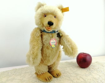 Steiff Teddy Baby Bear 1930 all IDs 11 inches mint vintage replica 1992 to 1996