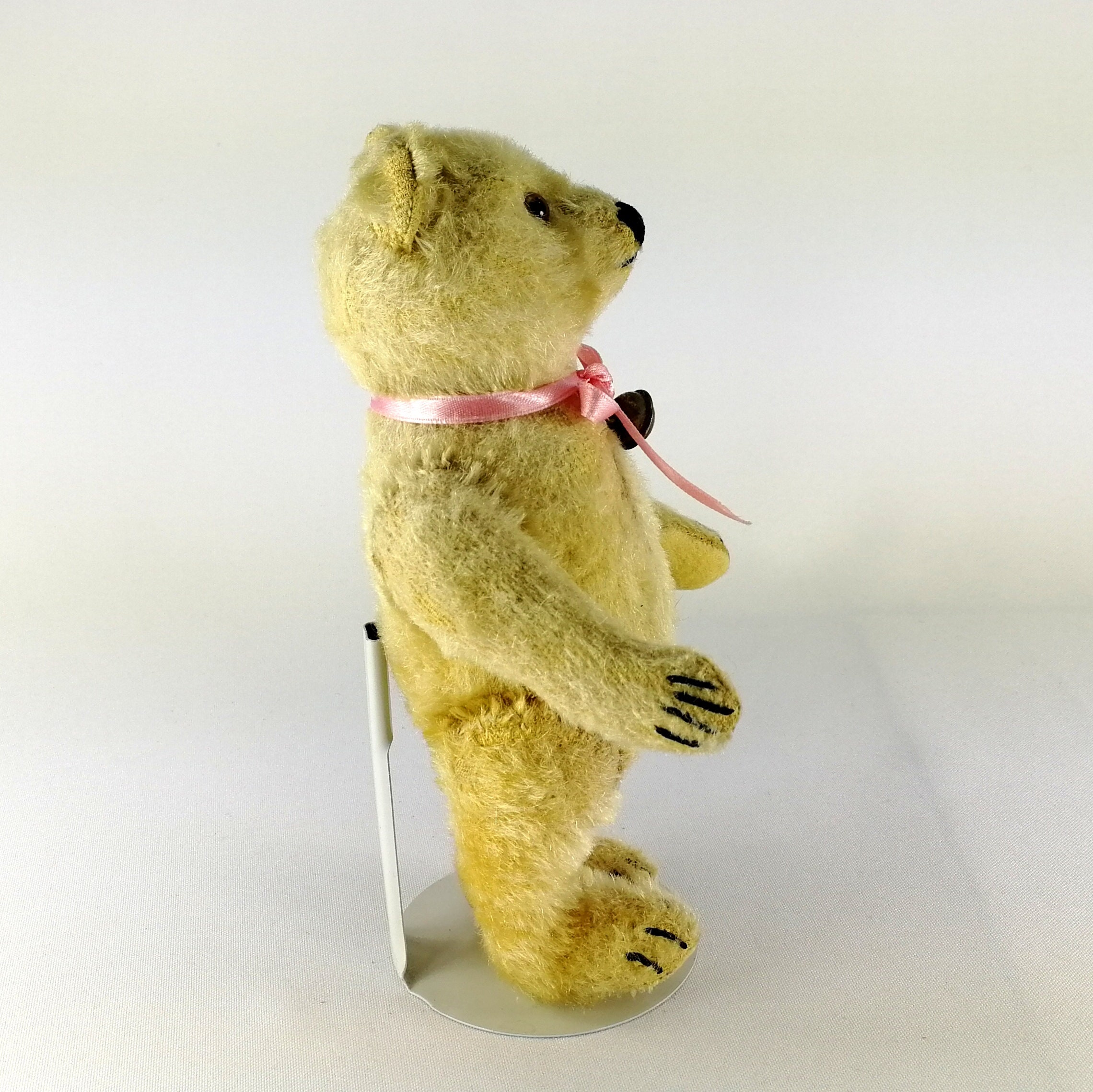 Steiff Original Teddy Bear 9 Inches Vintage Made 1965 Blonde - Etsy