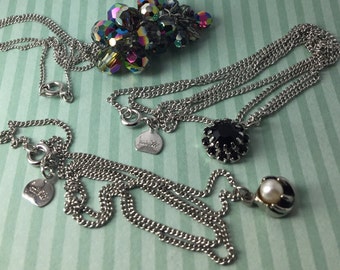 Judy Lee Collection of Chains w Pendant Sets