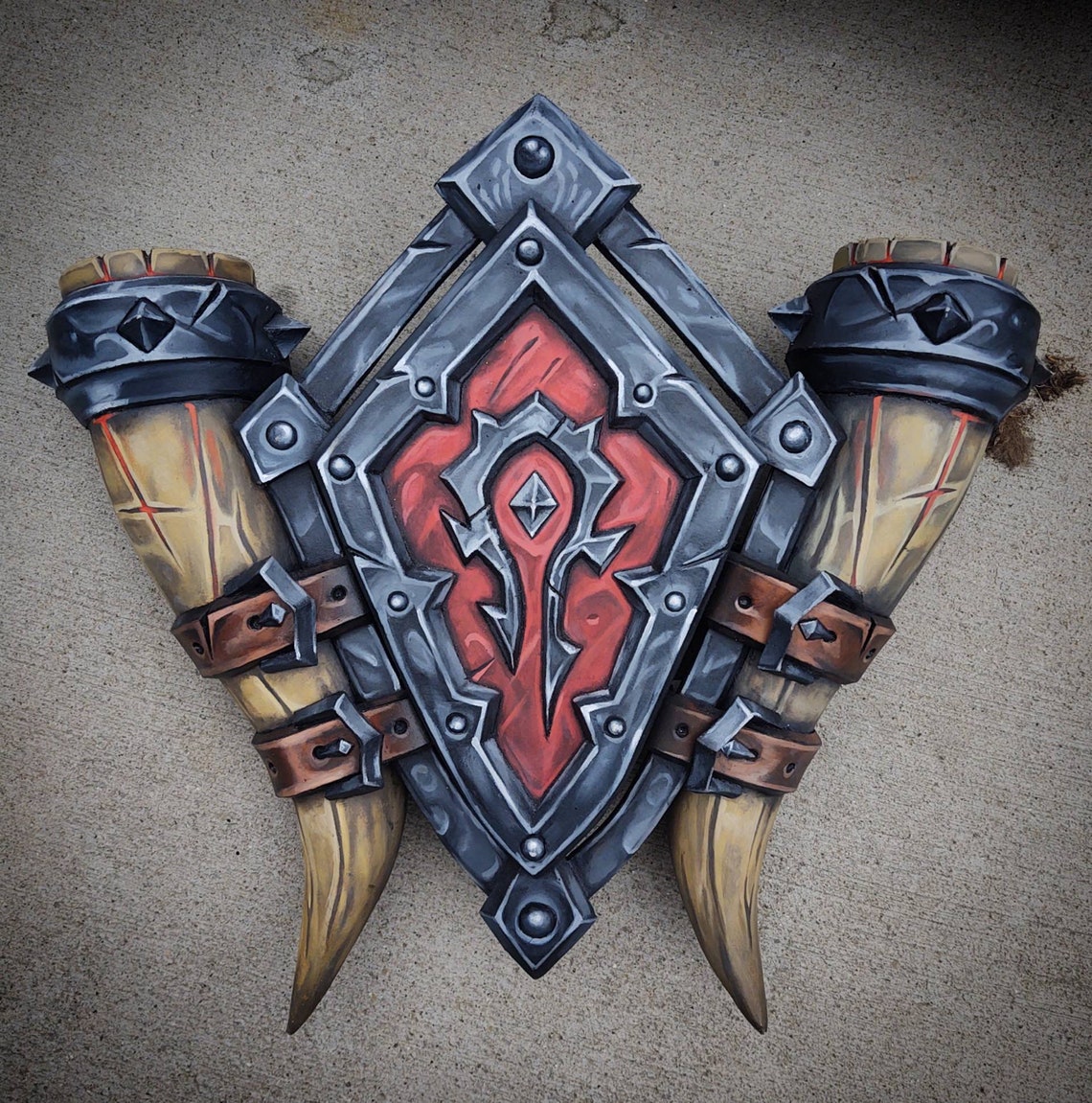 Horde Warcraft Shield Etsy