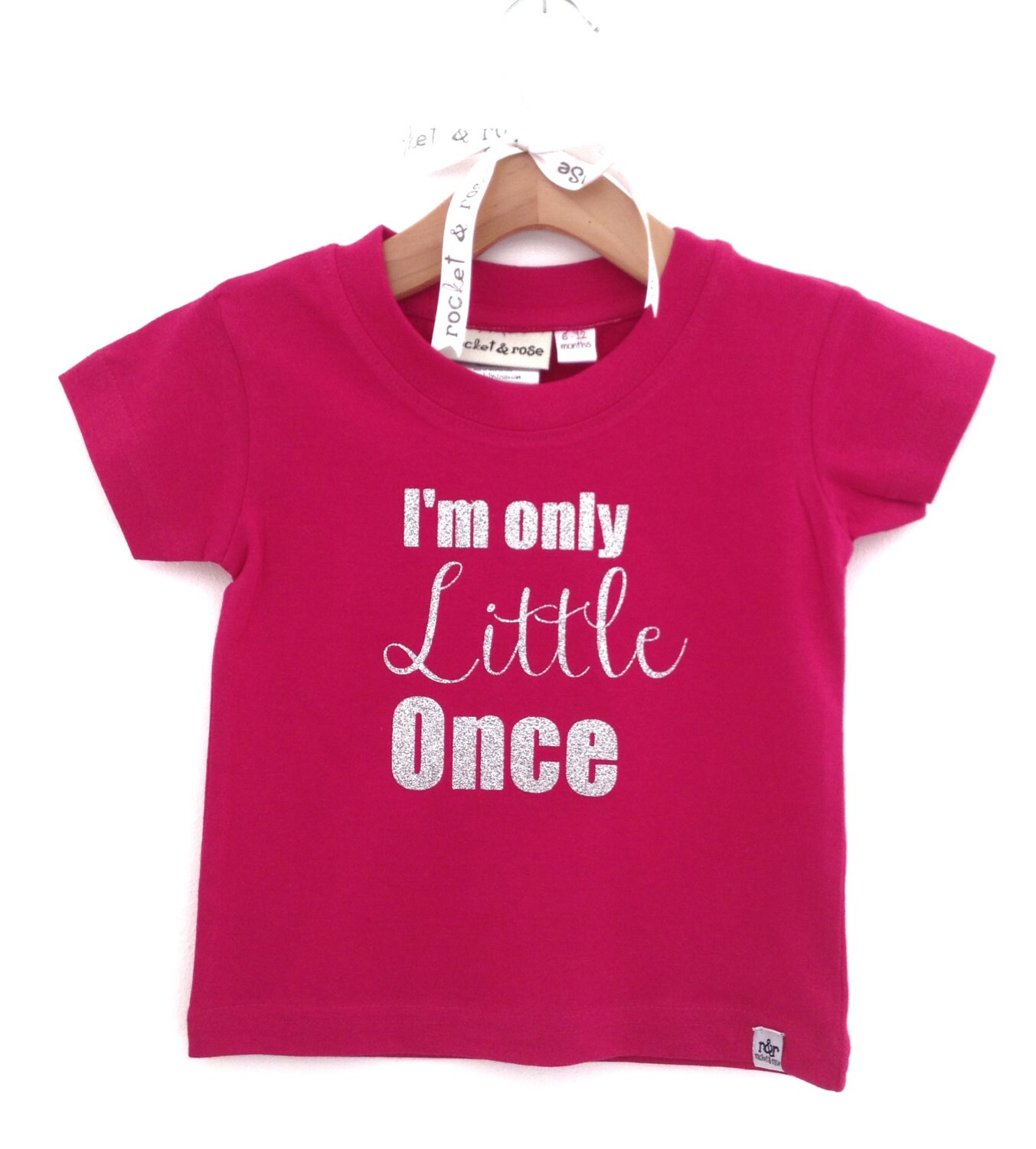 I'm Only Little Once Tee By Rocket & Rose | Etsy