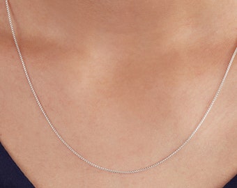 Thin 14k gold chain, gold necklace, dainty yellow gold necklace, gentle gold chain. men gold chain. women gold chain. white gold chain