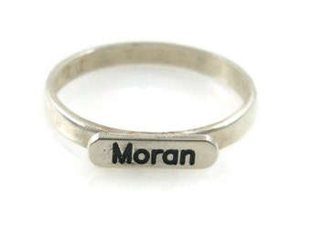 Silver name ring. Sterling silver ring. Personalized name ring. Word ring. Name silver ring. Sterling silver ring. Unisex ring. name jewelry