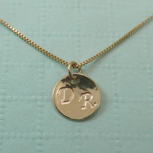 14k gold necklace. Initial pendant. Letter charm necklace. Personalized necklace. Gold pendant necklace. initial necklace.Gift ideas