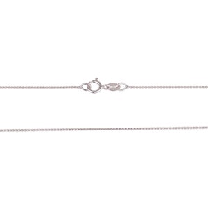 cadena lisa de oro de 14 quilates, cadena fina de oro blanco, barbilla de oro blanco amarillo real, cadena de oro delicada. cadena de oro de mujer. cadena de oro suave.