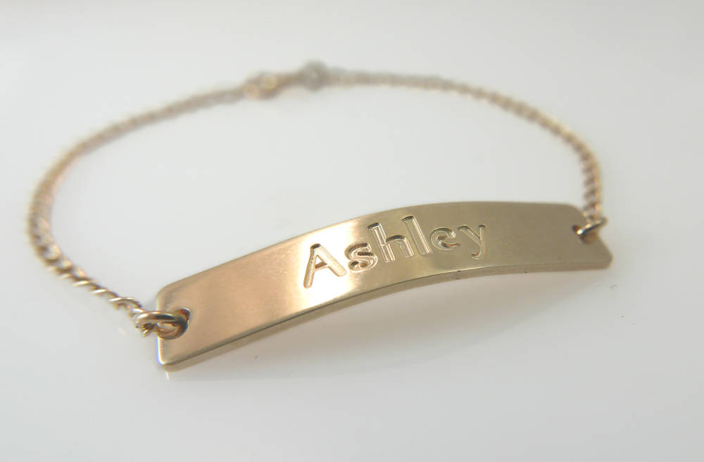 Personalized Bracelet. Name bracelet. Name plate bracelet . Etsy