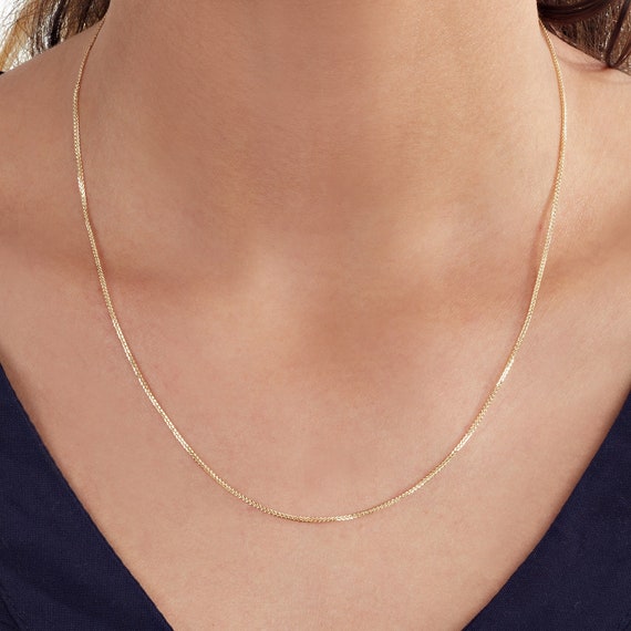 Solid Gold Necklaces | Auric Jewellery